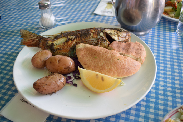 Szent Péter hal izraeli módra