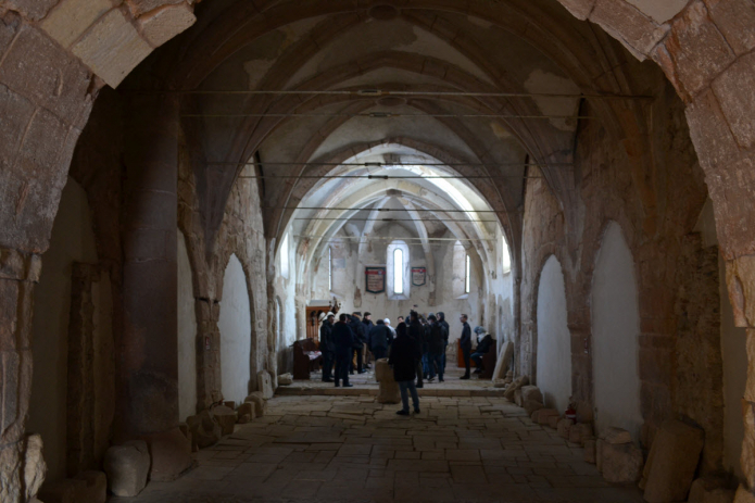 A boroskrakkói templom belseje
