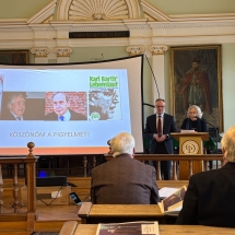 Anne Barth üzenete a konferencia résztvevőinek