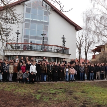 A berekfürdői csendesnapok résztvevői